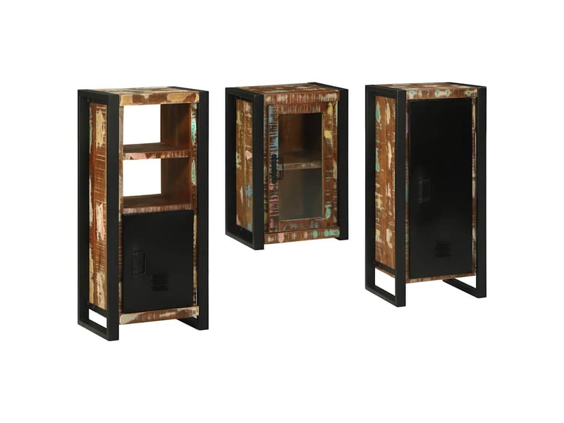 Ensemble de mobilier de salle de bain 3 pc multicolore cf64405 - Conforama C