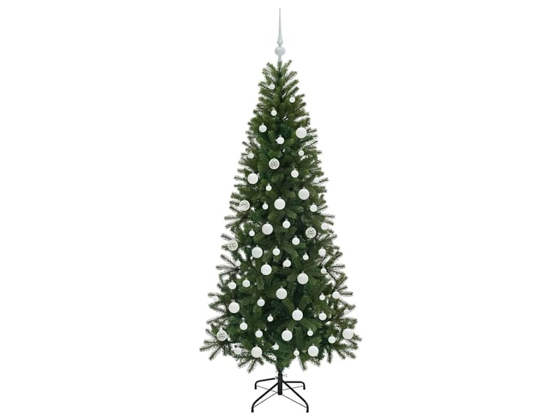 Sapin de noël artificiel, arbre de noël vert 180 cm pe et pvc shl7718 - Conforama D