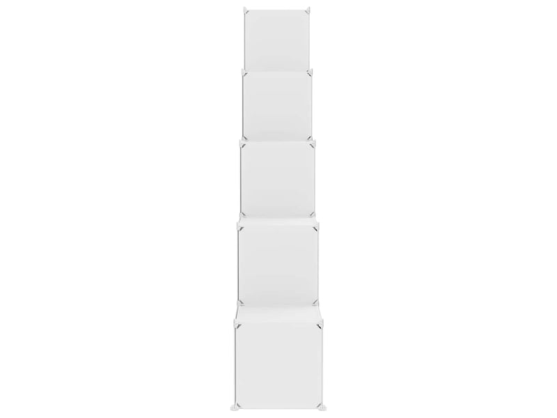  Armoire de rangement pour enfants avec 15 cubes blanc pp  - Conforama D