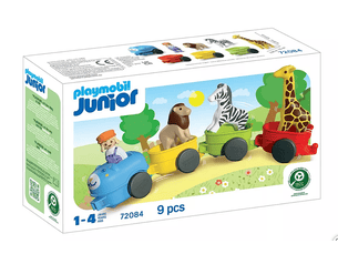 72084 train des animaux - playmobil junior
