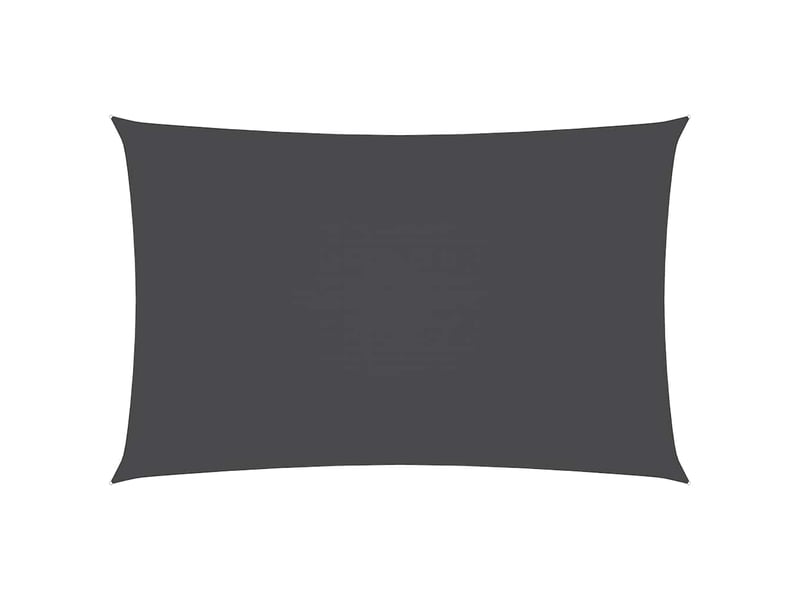  Voile de parasol - voile d'ombrage tissu oxford rectangulaire 5x8 m anthracite  - Conforama A