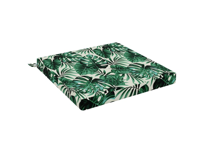  Coussin de siège, coussin d'assise 1 pièce soest 100 % polyester motif feuilles cf55634  - Conforama A