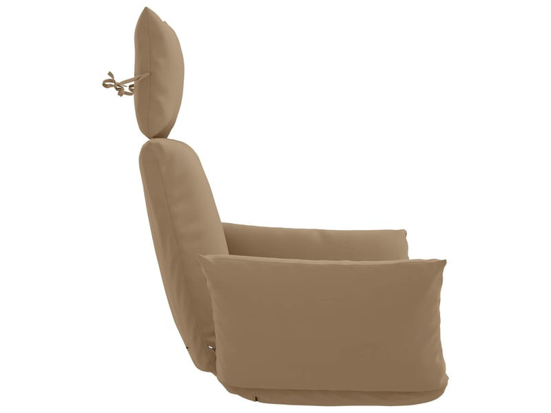  Coussin pour balançoire de chaise d'œuf, coussin d'intérieur et d'extérieur adirondack putten 100 % polyester taupe cf50077  - Conforama D