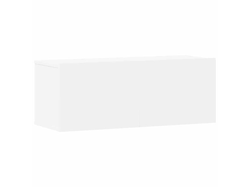  Ensemble de meubles tv - banc tv - meuble de rangement 3 pcs blanc bois d'ingénierie  - Conforama E