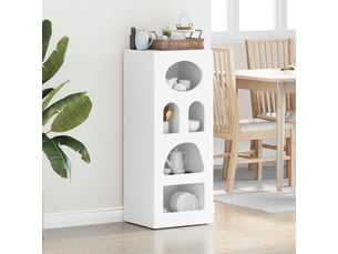 Buffet - bahut - meuble de rangement elst blanc 40 x 35 x 100,5 cm bois d'ingénierie
