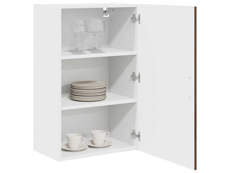  Meuble mural de cuisine | armoire de cuisine chêne brun 50x31x80cm  - Conforama C