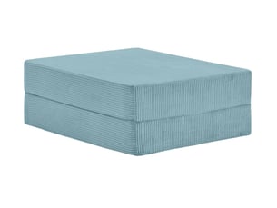 Pouf / repose pied <strong>CASANOVA</strong> <strong></strong> bleu