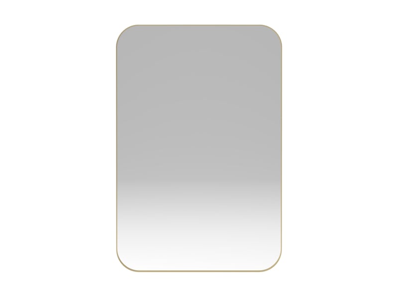 Armoire de toilette miroir étagères réglables métal doré 76x51x12 cm W2552P375107 - Conforama A