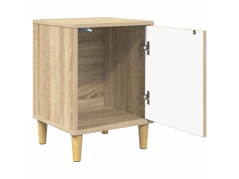  Table de chevet - cabinet de chevet - table de nuit rhenen chêne sonoma 36 x 33 x 50 cm  - Conforama C