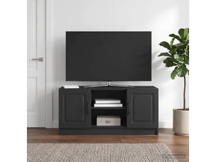 Meuble tv coloris noir 102 cm <strong></strong>  <strong></strong>