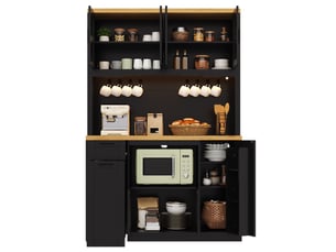 Buffet     coloris noir