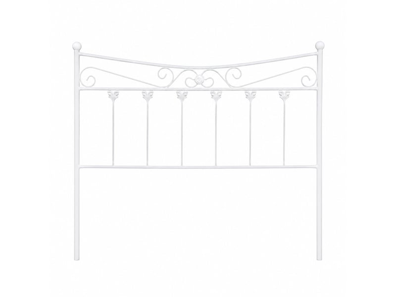  Tête de lit en fer forgé conde - fer forgé tube 30 mm, peinture époxy-polyester, hauteur 125 cm 8435720071238 - Conforama A