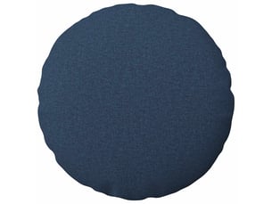 Lot de 6 housses de coussin heerlen bleu ø 50 cm tissu cf49601