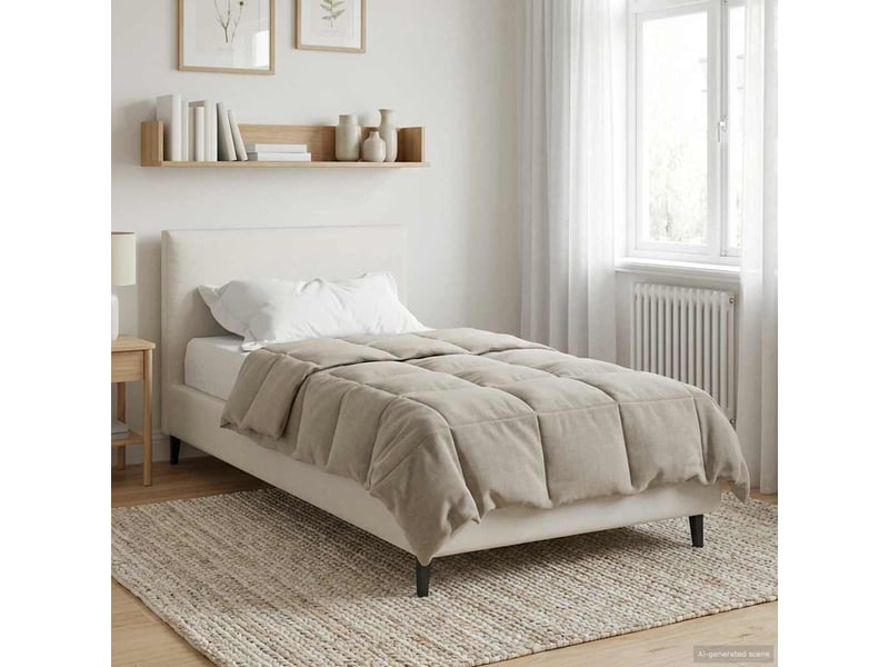 Couette - duvet d'été 135 x 200 cm été microfibre (100% polyester) - Conforama D