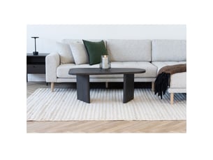 Retz-table basse décor brun foncé 50x100 cm