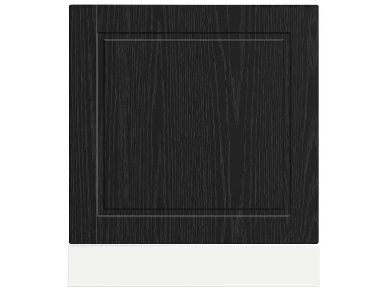  Panneau de lave-vaisselle chêne noir 60x1,5x57cm shl4342  - Conforama D