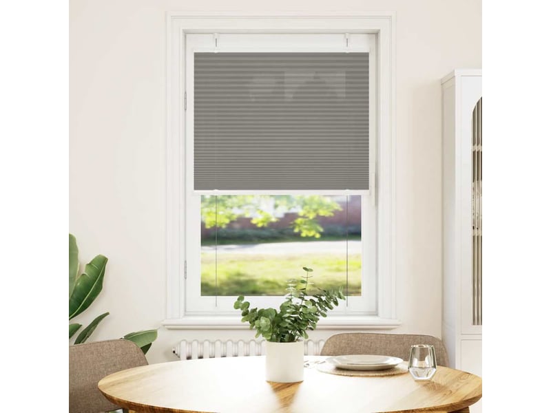 Store plissé, store de fenêtre anthracite 70x100 cm largeur du tissu 69,4 cm cf46706  - Conforama B