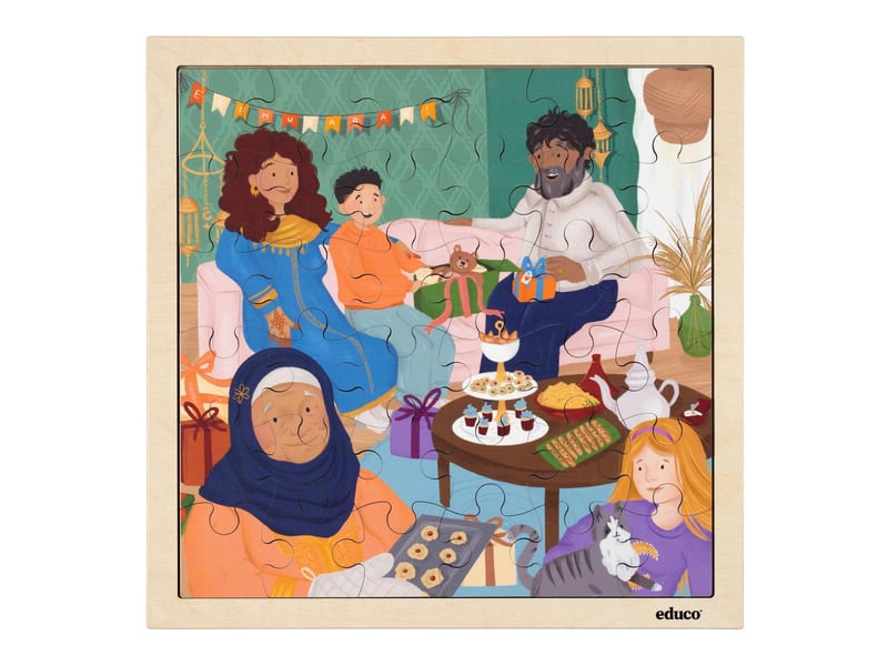  Educo célébration - eid mubarak  36 pièces de puzzle 8719924061098 - Conforama B