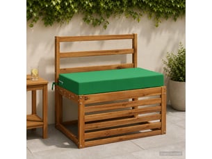 Coussin d'assise, coussin pour chaisecanapé soest 100 % polyester vert 70 x 40 x 10 cm cf51512