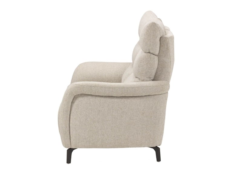 Canapé 2 places fixe tissu beige chiné - varenne VARENNE - Conforama D