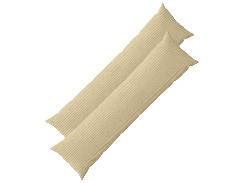 Lot de 2 housses de coussin heerlen vert gris 40 x 145 cm cf49262 - Conforama B