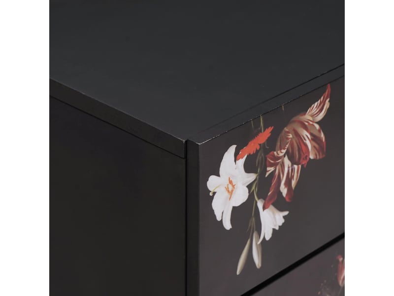  Table de chevet - cabinet de chevet - table de nuit multicolore 50 x 33 x 60 cm  - Conforama E