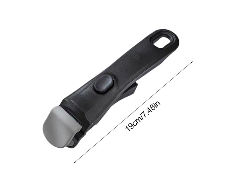  2 pièces poignée amovible universelle pour poêles, poignée amovible, poignee détachable pour casserole résistante à la chaleur (250°c) - black  - Conforama B