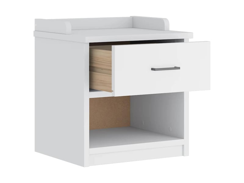  Banc de couloir, banc de rangement sandnes blanc 45x40x50 cm bois de pin massif  - Conforama E