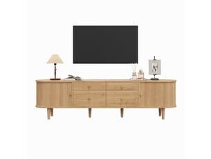 Meuble tv coloris naturel 35 cm <strong>ATELIER CONFORTIEL</strong>  <strong></strong>