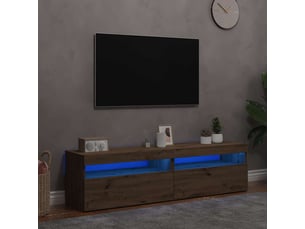 Meuble tv coloris bois clair  <strong></strong>  <strong></strong>