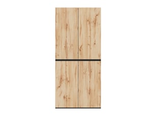 Armoire chambre 90x50x200 cm, pour chambre dressing couloir bureau, 4 portes 3 tiroirs dont 1 tiroir à bijoux, en mdf, bois