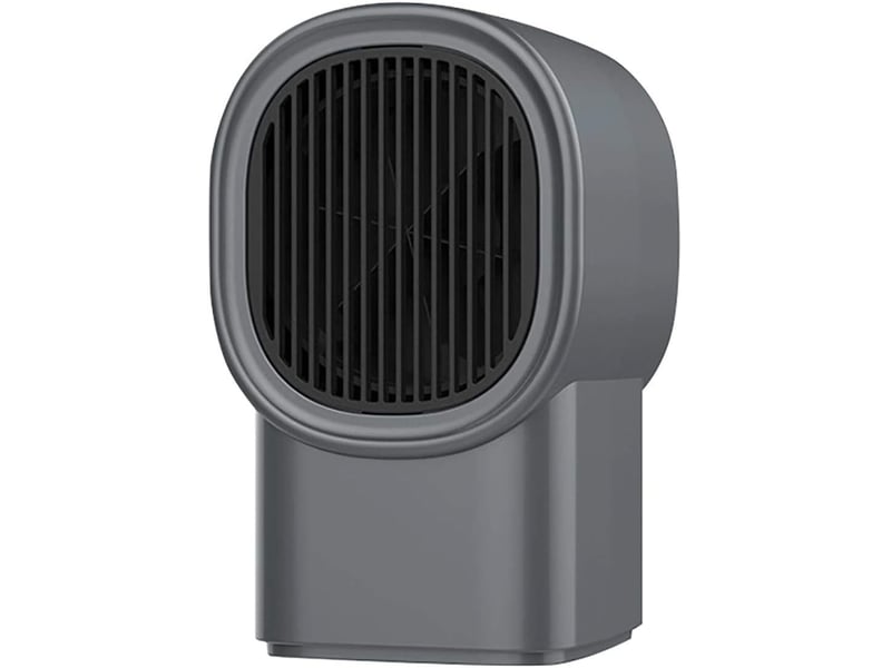 Noir) mini chauffage d'appoint électrique avec ventilateur, en céramique, pour la maison, silencieux, rechargeable par usb, idéal pour la chambre, multicolore - Conforama B