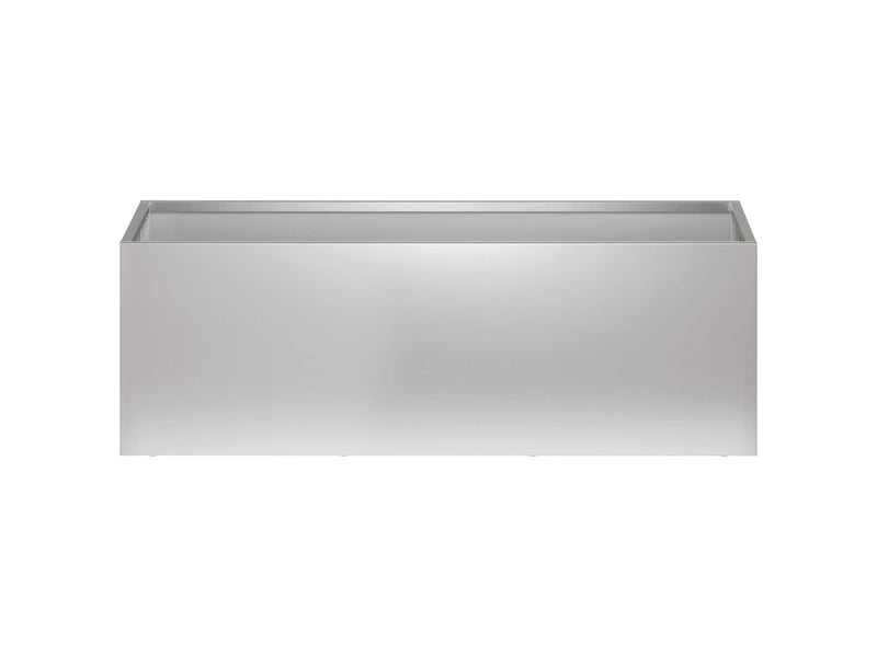  Jardinière - cache-pot de jardin 2 pcs argenté 60 x 20 x 20 cm  - Conforama D