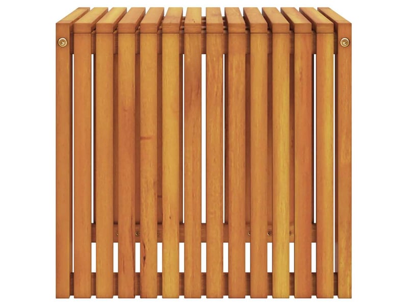  Table d'appoint de jardin, table d'extérieur huile naturelle 43 x 36 x 40 cm  - Conforama E