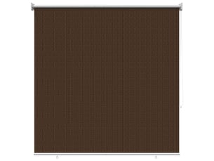 Store enrouleur extérieur, store à rouleau à 90% de blocage uv marron hdpe cf45204