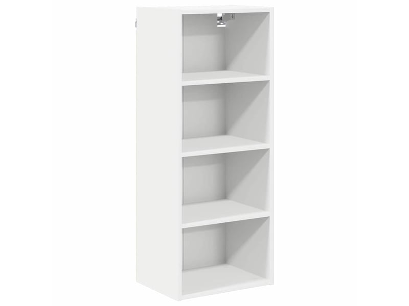 Meuble de rangement cuisine, armoire suspendue blanc 40x29,5x100cm bois d'ingénierie - Conforama A