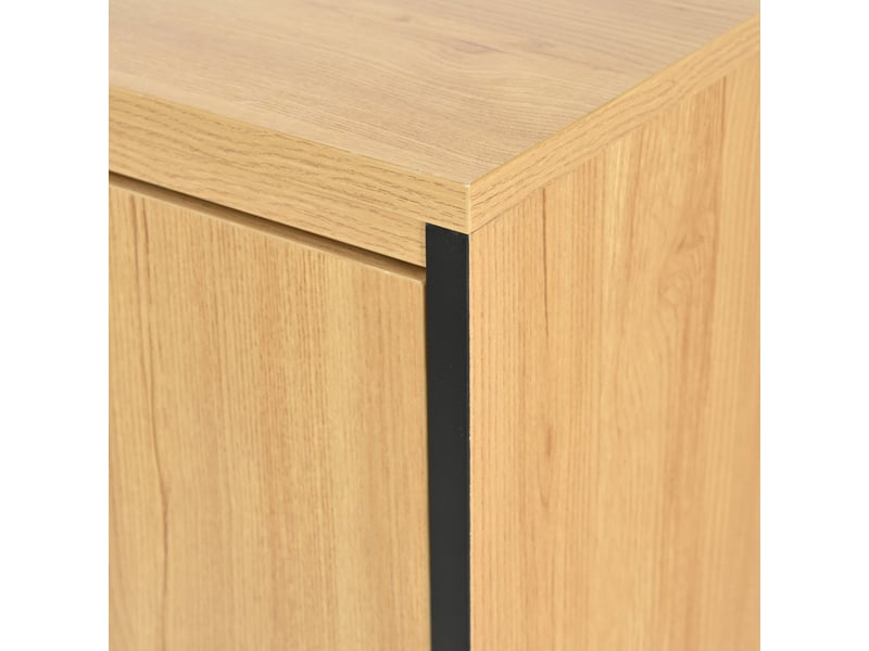  Vitrine hautes dimensions 150 cm avec étagères multiples et stockage profond - meuble de collection 77,5 x 40 cm largeur  - Conforama D