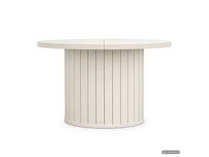 Table basse rond(e) coloris beige AKORD NUBO - 60 cmx60 cm