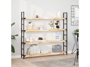 Étagère flottante, panneau de bois 160x20x4 cm bois d'acacia massif non traité cf41585