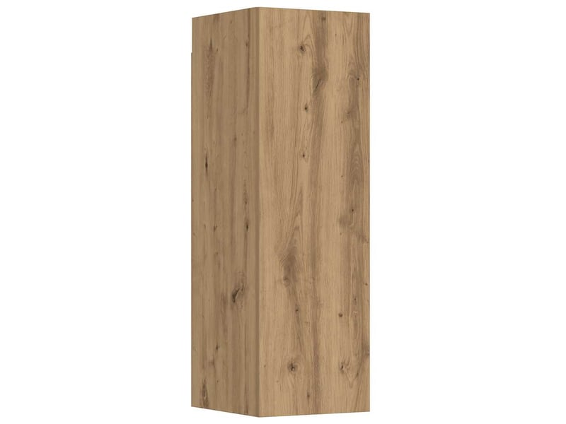  Meubles tv - banc tv - meuble de rangement muraux 5 pcs chêne artisanal bois d'ingénierie  - Conforama E