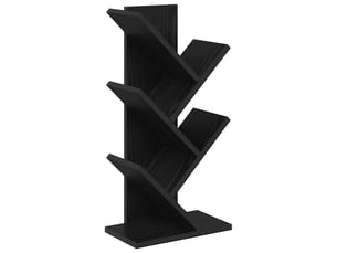 Étagère à livres, étagère de rangement en forme d'arbre 4 niveaux 30 x 18 x 60 cm shl8134