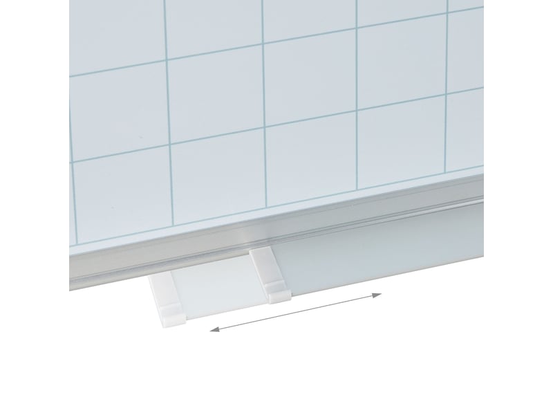  Tableau blanc magnétique mural pratique pour organisation 60 x 90 cm en fer blanc 13_0009566  - Conforama D