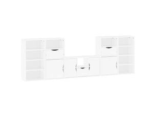 Meuble tv coloris blanc 79 cm <strong></strong>  <strong></strong>