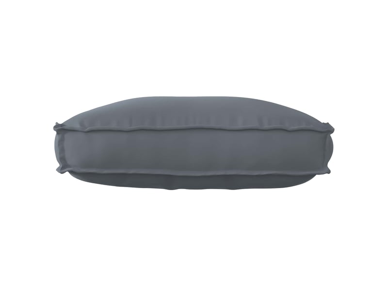  Coussin d'assise, coussin pour chaisecanapé tissu oxford anthracite 70 x 40 x 12 cm cf56643  - Conforama C