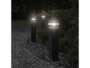 Lampadaires d'extérieur 3 pcs 50 cm aluminium noir 02_0042549