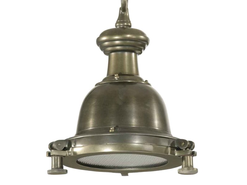 Lampe suspendue, suspension luminaire 25x25x139 cm aluminium  - Conforama A