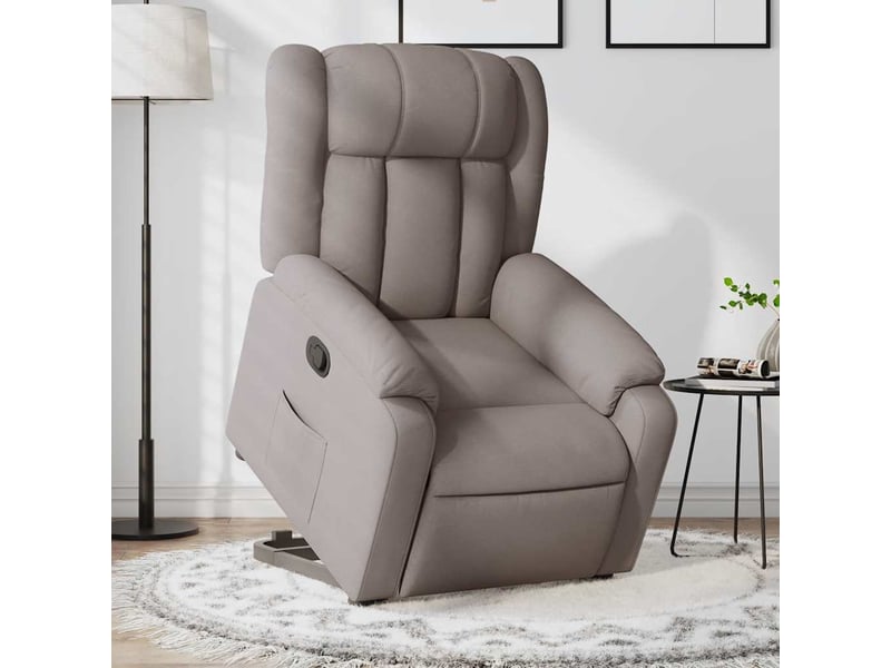 Fauteuil inclinable, fauteuil relax salon taupe tissu shl51547 - Conforama B
