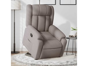 Fauteuil fixe   Tissu taupe