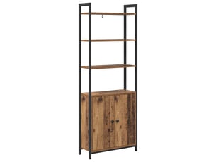 Bibliotheque coloris bois clair <strong></strong> <strong></strong> - 60 cm x 161 cm