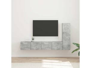Meuble tv coloris gris 30 cm <strong></strong>  <strong></strong>